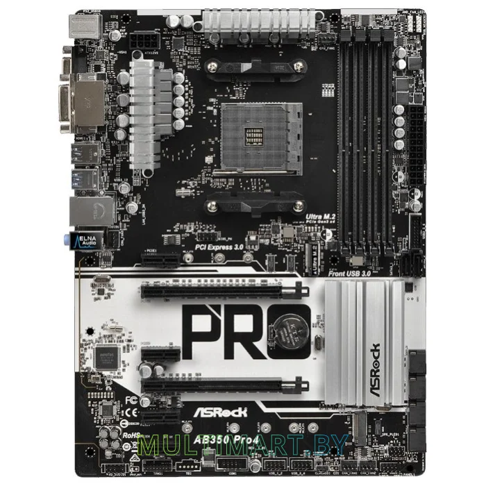 Материнская плата ASRock AB350 PRO4